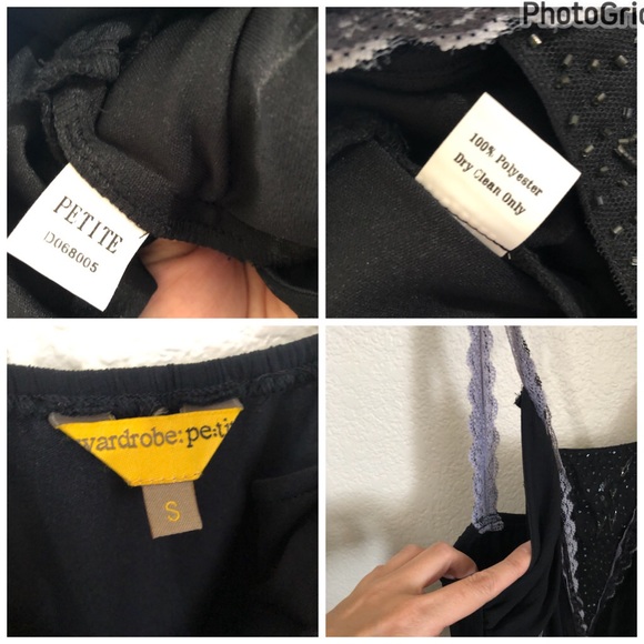 WARDROBE PETITE Womens Small Lot of 2 Dresses Flapper Retro Vintage NWOT - Picture 10 of 16